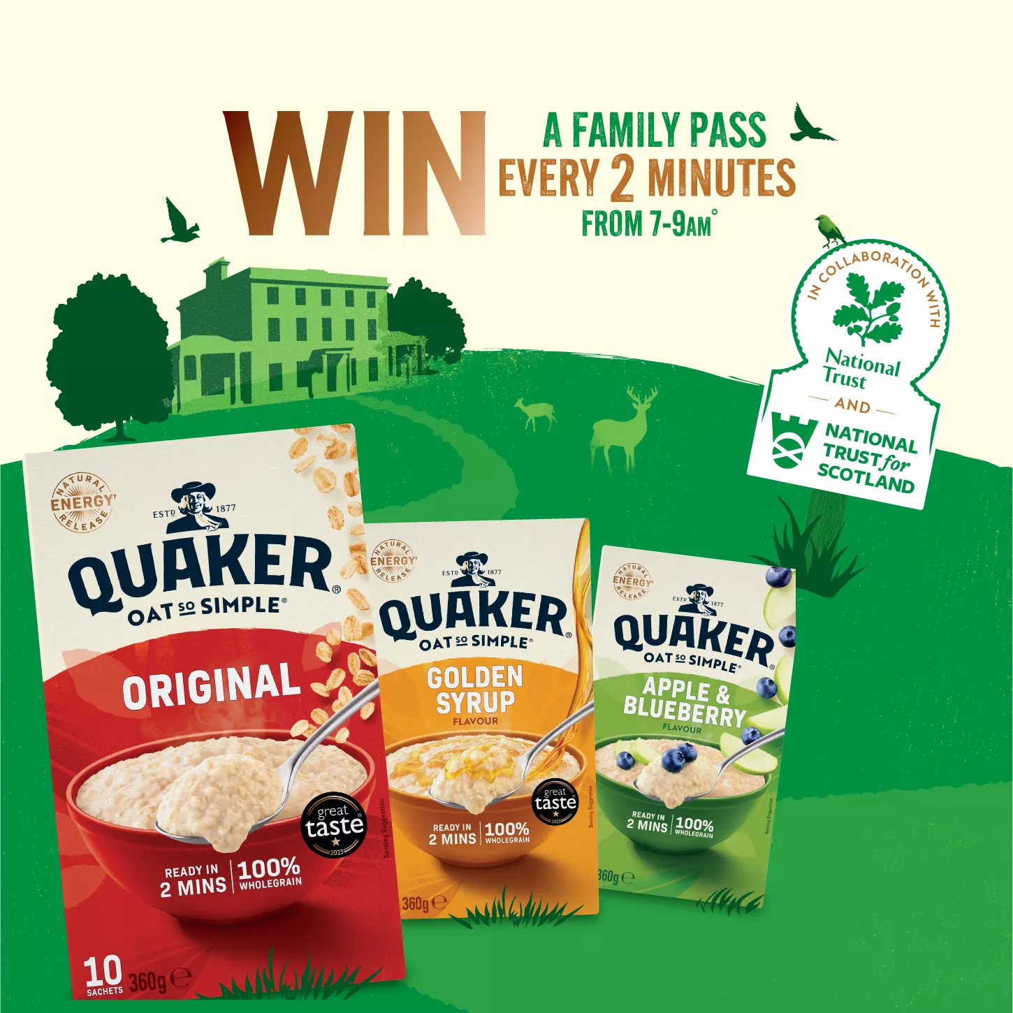 brand teaser quaker